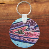 信仰ハートキーチェーン キーホルダー (正面)