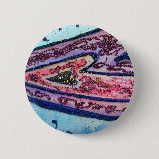 信仰ハートボタン 缶バッジ (正面)