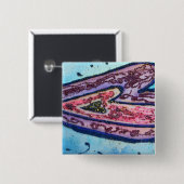 信仰ハートボタン 缶バッジ (正面&裏面)