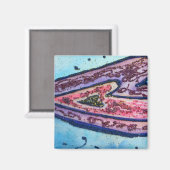 信仰ハート磁石 マグネット (正面/裏面)