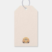 信仰ハーベストお祝い感動的 – アート ギフトタグ (裏面)