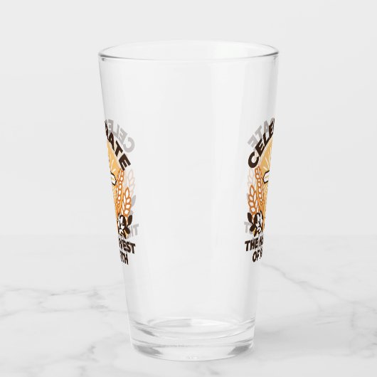 信仰ハーベストお祝い感動的 – アート タンブラーグラス (左)