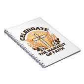 信仰ハーベストお祝い感動的 – アート ノートブック (右側)