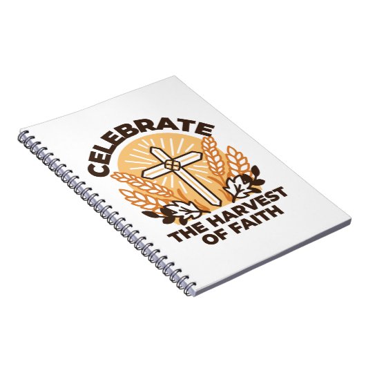 信仰ハーベストお祝い感動的 – アート ノートブック (右側)