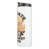 信仰ハーベストお祝い-感動的クリスティア タンブラー (回転右)