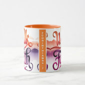 信仰パーソナライズされた信者によって歩く マグカップ (中央)