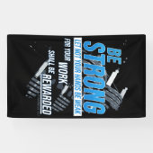 信仰フィットネスの動機：強いキリスト教信者である 横断幕 (横)