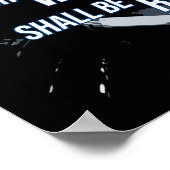 信仰フィットネスモチベーション：強いクリスチャンになる ポスター (角)