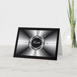 信仰フラクタル挨拶カード カード