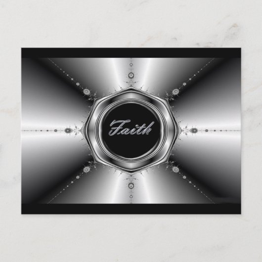 信仰フラクタル被収容者葉書 ポストカード (正面)