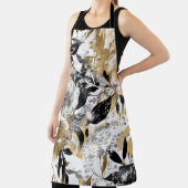 信仰フローラグリッターエプロン1004A エプロン (インサイチュ)