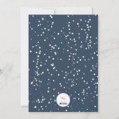 信仰ブラシ書道宗教クリスマスフォト シーズンカード (裏面)