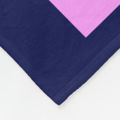 信仰ホープ愛の前向きカラフル フリースブランケット (角)