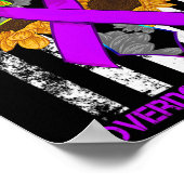 信仰ホープ愛クロスとフラッグオーバードーズ認識度 ポスター (角)