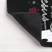 信仰ホープ愛雪だるまイエスダンデオンクリスチャン マウスパッド (コーナー)