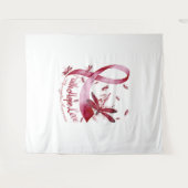 信仰ホープ愛髄膜炎認識度トンフライ タペストリー (正面(横))