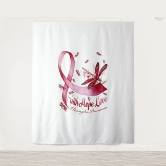 信仰ホープ愛髄膜炎認識度トンフライ タペストリー