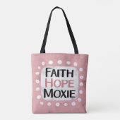 信仰ホープMoxieトートバッグ トートバッグ (裏面)
