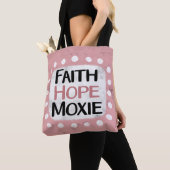 信仰ホープMoxieトートバッグ トートバッグ (クローズアップ)