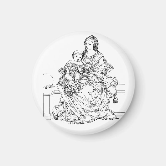 信仰マグネット マグネット (正面)