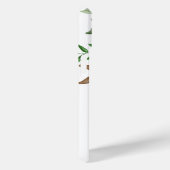 信仰モダンクリスフェミニンタン白フローラ Case-Mate iPhoneケース (裏面 / 右)