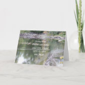 信仰ユー感動的モア引用文バイブル・クリスチャン カード (正面)