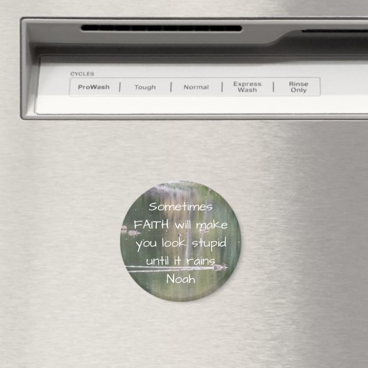 信仰ユー感動的モア引用文バイブル・クリスチャン マグネット (インサイチュ (食洗機))
