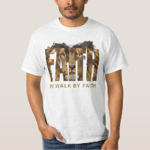 信仰ライオンTシャツ ホワイト