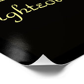 信仰ラブクロス祈りの言葉キリスト教平和の運命 ポスター (コーナー)