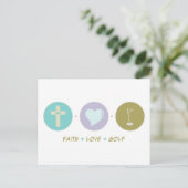 信仰ラブゴルフ ポストカード (スタンド正面)