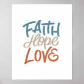 信仰ラブーブラシ書を希望 ポスター (正面)