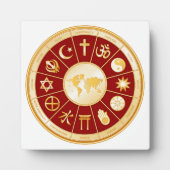 信仰世界 フォトプラーク (正面)