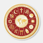 信仰世界 マグネット (正面)