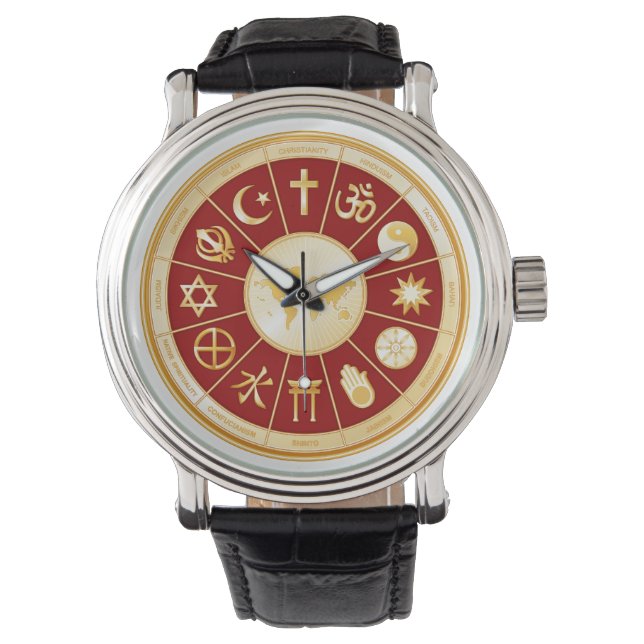 信仰世界 腕時計 (正面)