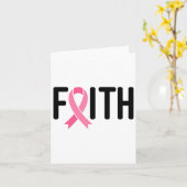 信仰乳癌ピンクリボン乳癌Wome カード (黄色い花)