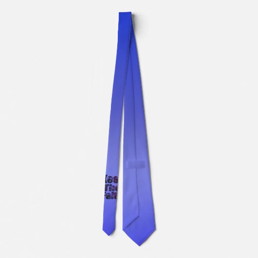 信仰保のロ感動的ゴ ネクタイ (裏面)