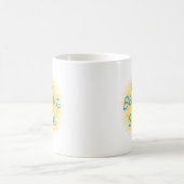 信仰信じのメッセージを見る コーヒーマグカップ (中央)
