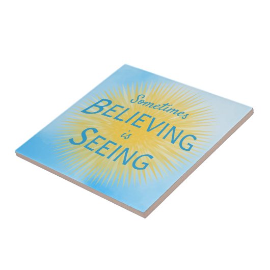 信仰信じのメッセージを見る タイル (側面)