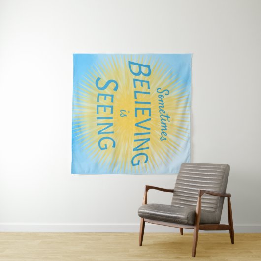 信仰信じのメッセージを見る タペストリー (インサイチュ(横))