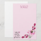 信仰信じの 便箋 (正面/裏面)