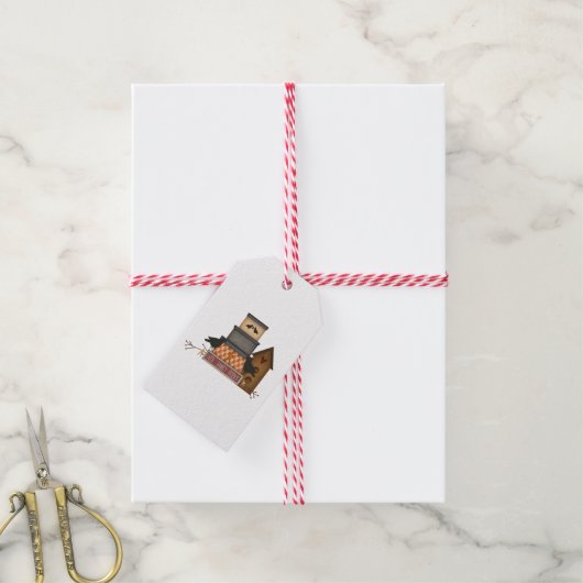 信仰初期の家族の友人ギフトラベル ギフトタグ (より糸付き)