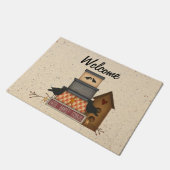 信仰初期の家族の友人ドアマット ドアマット (アングル)