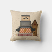 信仰初期の家族の友人枕 クッション (正面)