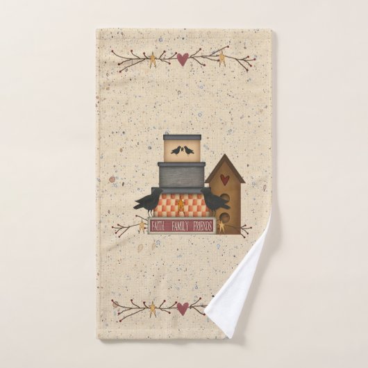 信仰初期の家族の友達タオルのセット バスタオルセット (ハンドタオル)