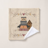 信仰初期の家族の友達タオルのセット バスタオルセット (ウォッシュタオル)