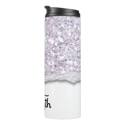 信仰勇気の強さ感動的引用文 タンブラー (回転右)