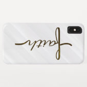 信仰十字架 Case-Mate iPhoneケース (裏面(横))