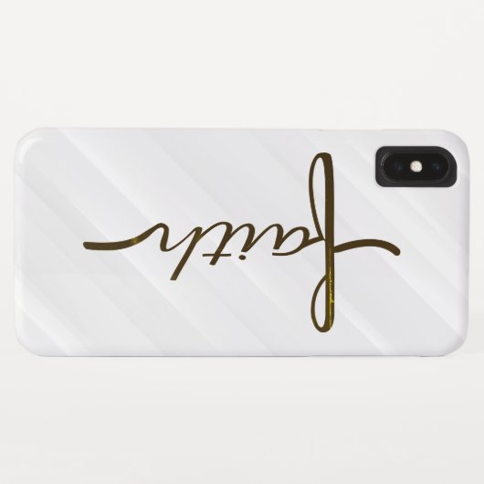 信仰十字架 Case-Mate iPhoneケース (裏面(横))