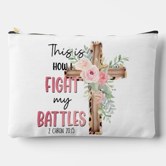 信仰及び強さ アクセサリーポーチ (正面)