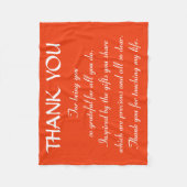 信仰品回収 フリースブランケット (正面)